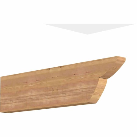 Ekena Millwork Crestline Smooth Rafter Tail, Western Red Cedar, 3 1/2"W x 12"H x 48"L RFT04X12X48CRE00SWR